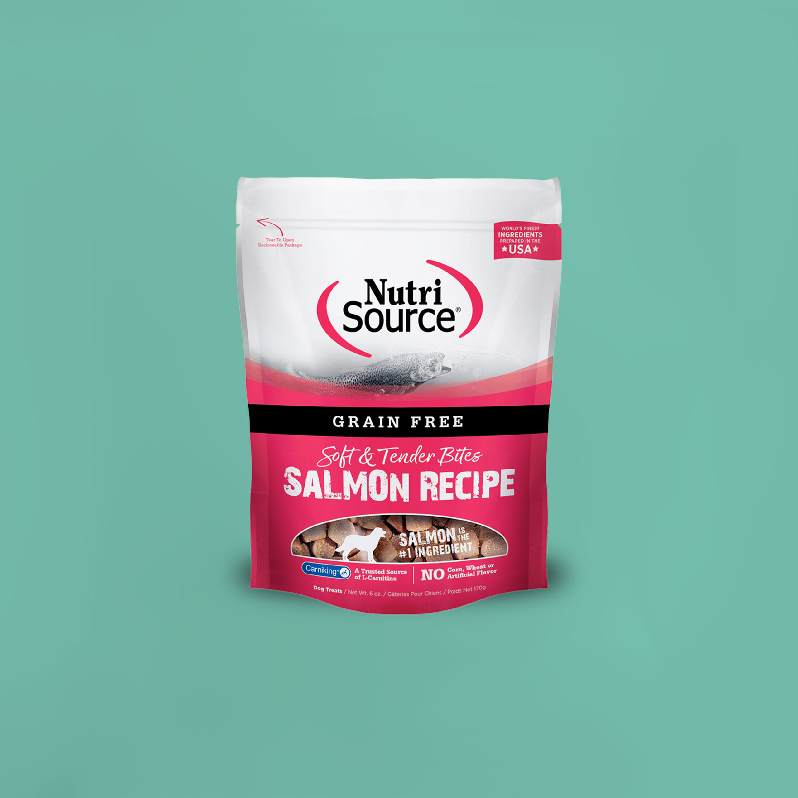 Nutri-Source snacks salmón